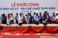 Khởi công Nhà máy xử lý - tái chế chất thải rắn Tasco Củ Chi, tổng vốn đầu tư gần 1.000 tỷ đồng