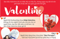 [Infographic] Ngày lễ tình nhân - Valentine’s Day trên khắp thế giới