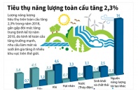 [Infographic] Tiêu thụ năng lượng toàn cầu tăng 2,3%