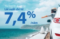 Vay mua ô tô chỉ từ 7,4%/năm cùng VIB tại Hội chợ Oto.com.vn