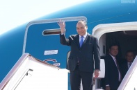 Thủ tướng Nguyễn Xuân Phúc đến Bắc Kinh, bắt đầu tham dự Diễn đàn "Vành đai và Con đường"