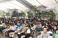 Nhà ở xã hội Ecohome 3: "Biển" người tại lễ bốc thăm quyền mua căn hộ