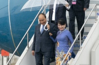 Thủ tướng Nguyễn Xuân Phúc đã đến thành phố Osaka, Nhật Bản