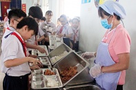 Bình Dương: Trường Tiểu học Đông Hòa B với những nỗ lực triển khai bữa ăn dinh dưỡng cho học sinh