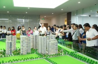 Sàn giao dịch bất động sản Vinhomes Grand Park đón hơn 2.000 lượt khách mỗi ngày