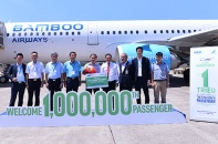 Bamboo Airways đón hành khách thứ 1 triệu tại sân bay Phù Cát