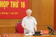 Tổng Bí thư, Chủ tịch nước Nguyễn Phú Trọng chủ trì phiên họp về phòng, chống tham nhũng