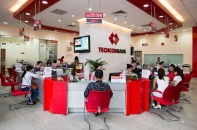 6 tháng, Techcombank lãi kỷ lục 5.700 tỷ đồng