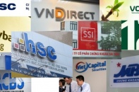 Cạnh tranh giữa các công ty chứng khoán: Top dưới gia tăng thị phần