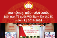 [Infographic] Đại hội đại biểu toàn quốc Mặt trận Tổ quốc Việt Nam lần thứ IX thành công tốt đẹp