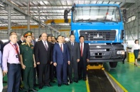 Khánh thành giai đoạn 1 Nhà máy Liên doanh sản xuất và lắp ráp ô tô Maz Asia 