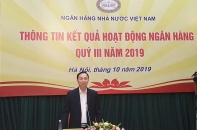 Ngân hàng Nhà nước họp báo quý III: Tín dụng 9 tháng tăng 8,64%