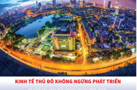 [Infographic] Kinh tế Thủ đô Hà Nội không ngừng phát triển