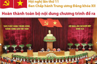 [Infographic] Hội nghị lần thứ 11 Ban Chấp hành Trung ương Đảng khóa XII hoàn thành toàn bộ nội dung chương trình đề ra