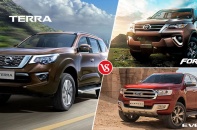 Vietnam Motor Show 2019: "Cân sức khoẻ" Ford Everest - Nisan Terra - Toyota Fotuner trước khi "xuống tiền"
