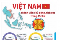 [Infographic] Việt Nam - thành viên chủ động, tích cực trong ASEAN