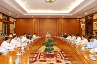 Tổng Bí thư, Chủ tịch nước Nguyễn Phú Trọng chủ trì cuộc họp về phòng, chống tham nhũng