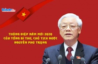 [Special] Thông điệp năm mới 2020 của Tổng Bí thư, Chủ tịch nước Nguyễn Phú Trọng 