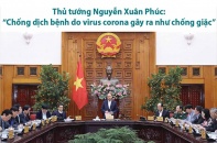 [Infographic] Thủ tướng Nguyễn Xuân Phúc: "Chống dịch bệnh do virus corona gây ra như chống giặc"