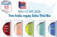 [Infographic] Bầu cử Mỹ 2020: Tìm hiểu ngày Siêu Thứ Ba