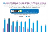 [Infographic] WB: Kinh tế Việt Nam vẫn đứng vững trước dịch COVID-19