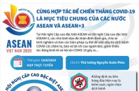 [Infographic] Cùng hợp tác để chiến thắng COVID-19 là mục tiêu chung của các nước ASEAN và ASEAN+3