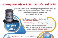 [Infographic] Xung quanh việc giá dầu WTI "lao dốc" thê thảm