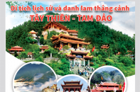 [Infographic] Di tích lịch sử và danh lam thắng cảnh Tây Thiên - Tam Đảo