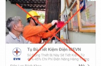 Thương hiệu, logo EVN bị giả mạo để bán thiết bị tiết kiệm điện 