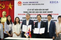 Tổng cục Giáo dục nghề nghiệp bắt tay KOICA hỗ trợ đào tạo nghề cho người yếu thế