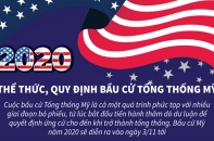 [Infographic] Thể thức, quy định bầu cử Tổng thống Mỹ