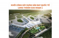 [Infographic] Khởi công xây dựng sân bay quốc tế Long Thành (giai đoạn 1)