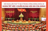 [Infographic] Hoàn tất việc chuẩn bị Đại hội XIII của Đảng