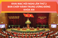 [Infographic] Khai mạc Hội nghị lần thứ 2 Ban Chấp hành Trung ương Đảng khóa XIII