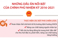 [Infographic] Những dấu ấn nổi bật của Chính phủ nhiệm kỳ 2016 - 2021
