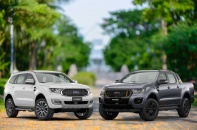 Ford Ranger và Ford Everest vẫn giữ ngôi vương phân khúc trong tháng 4/2021