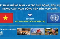 [Infographic] Việt Nam khẳng định vai trò chủ động, tích cực trong các hoạt động của Liên hợp quốc