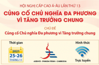 [Infographic] Hội nghị Cấp cao Á - Âu lần thứ 13: Củng cố Chủ nghĩa Đa phương vì Tăng trưởng chung