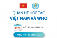 [Infographic] Quan hệ hợp tác giữa Việt Nam và WHO