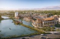 Ecopark triển khai đại trung tâm thương mại trên mặt nước đầu tiên của Việt Nam