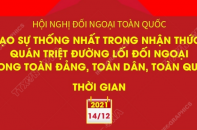 [Infographic] Hội nghị Đối ngoại toàn quốc 