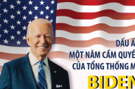 [Infographic] Dấu ấn một năm cầm quyền của Tổng thống Mỹ Biden