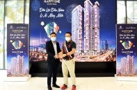 Khách hàng Happy One Central thanh toán sớm nhận Lộc Xuân từ chủ đầu tư