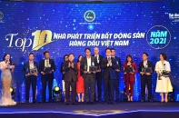 Văn Phú - Invest được vinh danh thương hiệu bất động sản dẫn đầu Việt Nam năm 2021