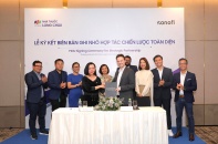 FPT Long Châu ký kết hợp tác chiến lược toàn diện với Sanofi CHC