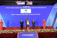 Cathay Life Việt Nam đạt Top 500 Doanh nghiệp tăng trưởng nhanh nhất năm 2022