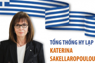 [Infographic] Tổng thống Hy Lạp Katerina Sakellaropoulou