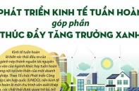 [Infographic] Phát triển kinh tế tuần hoàn góp phần thúc đẩy tăng trưởng xanh