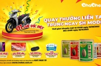 Vedan Việt Nam thực hiện chương trình khuyến mại "Quay thưởng liền tay - trúng ngay SH Mode"