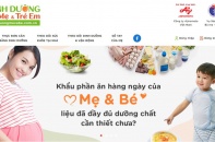 Ajinomoto mang đến giải pháp cải thiện sức khỏe và dinh dưỡng cho mẹ và bé